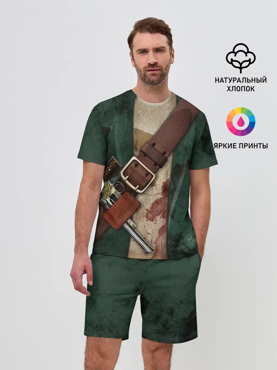 Мужской костюм с шортами / Пират