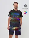 Мужской костюм с шортами / Neon