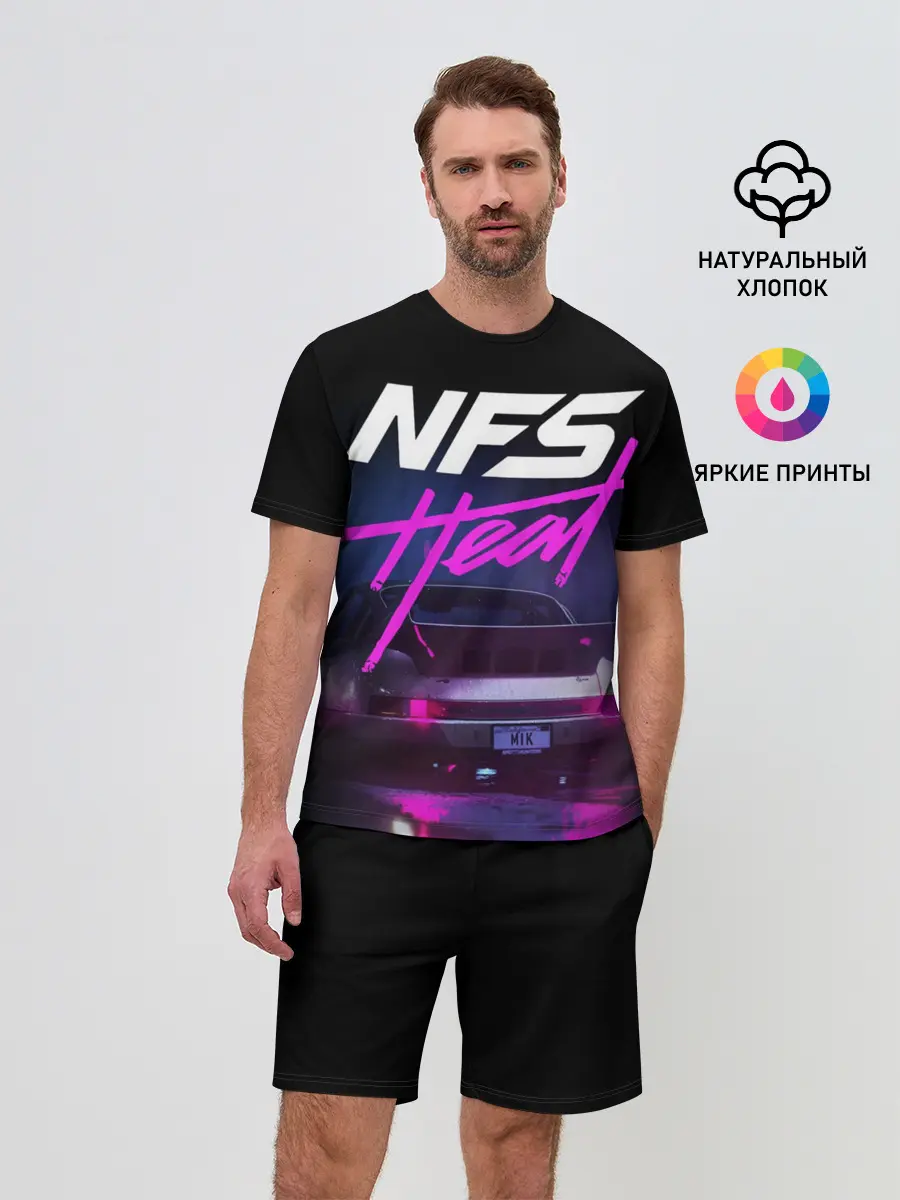 Мужской костюм с шортами / Need For Speed Heat