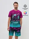 Мужской костюм с шортами / НЕОНОВЫЙ ЧУЖОЙ