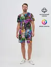 Мужской костюм с шортами / Паттерн джоджо кира спидвагон
