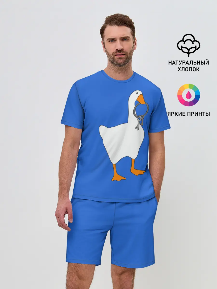 Мужской костюм с шортами / Untitled Goose Game