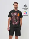 Мужской костюм с шортами / Нацу Драгнил и Хэппи