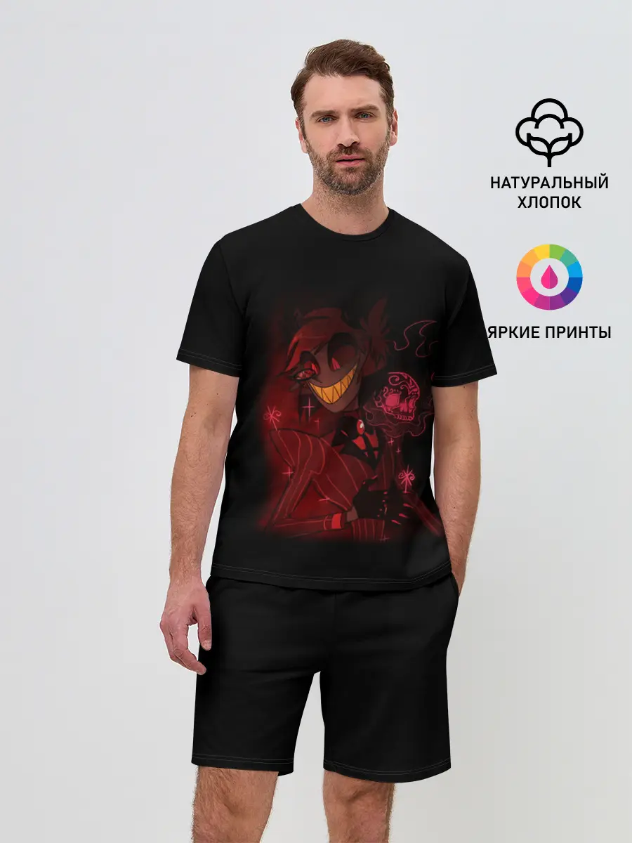 Мужской костюм с шортами / Отель Хазбин
