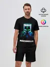 Мужской костюм с шортами / Marshmello