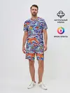 Мужской костюм с шортами / Карп Кои
