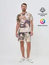 Мужской костюм с шортами / Эччи гарем