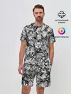 Мужской костюм с шортами / Ахегао с щупальцами