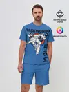 Мужской костюм с шортами / Taekwondo