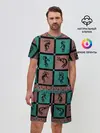 Мужской костюм с шортами / Кокопелли