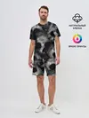 Мужской костюм с шортами / Черепа
