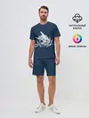 Мужской костюм с шортами / Символика Евангелион