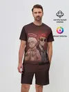 Мужской костюм с шортами / Азирафель и Кроули