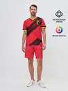 Мужской костюм с шортами / Belgium home EURO 2020