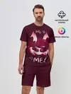 Мужской костюм с шортами / Отель хазбин