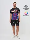 Мужской костюм с шортами / Leo Messi