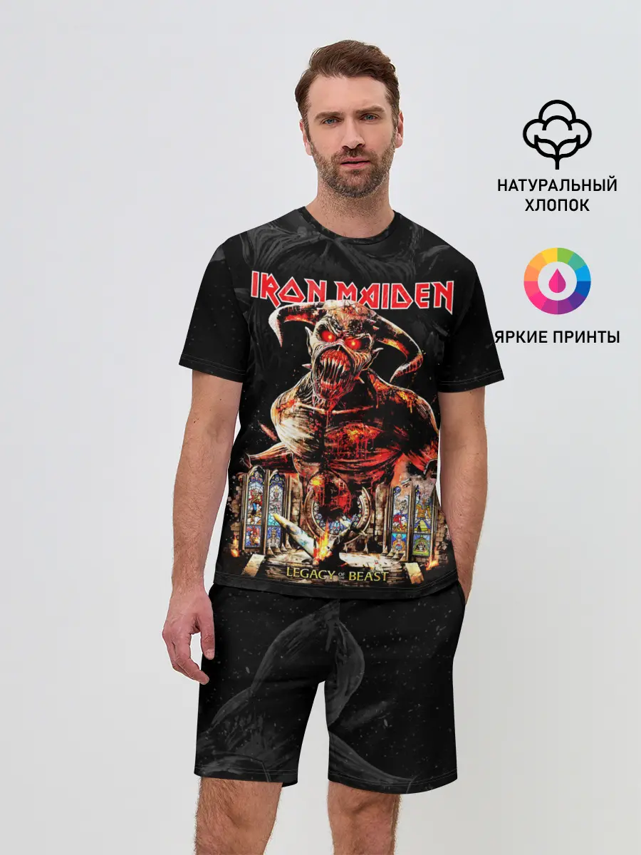 Мужской костюм с шортами / Iron Maiden