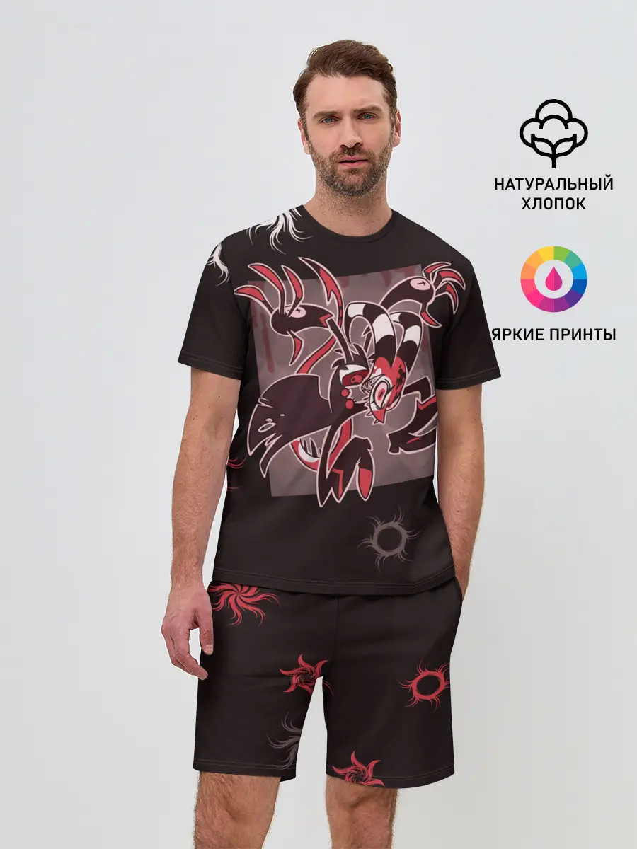 Мужской костюм с шортами / Отель хазбин