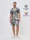 Мужской костюм с шортами / МНОГО ЧЕРНО-БЕЛЫХ АНИМЕ ДЕВОЧЕК