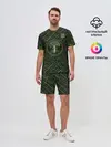 Мужской костюм с шортами / Дерево жизни
