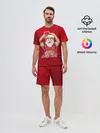 Мужской костюм с шортами / Новогодний Дзюба Russia