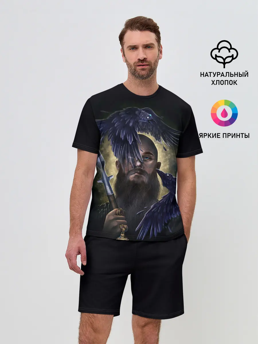 Мужской костюм с шортами / vikings