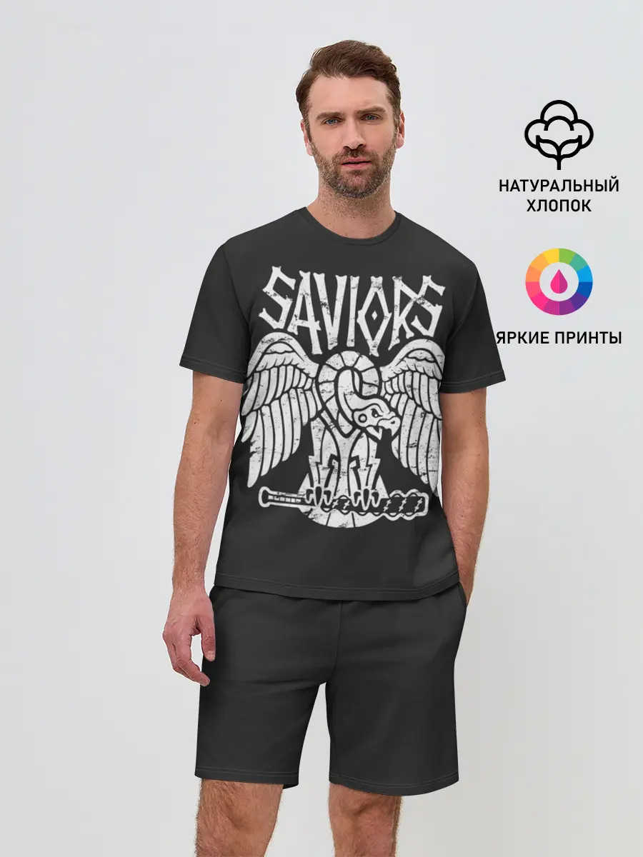 Мужской костюм с шортами / Ходячие мертвецы Saviors