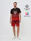 Мужской костюм с шортами / nCoV | КОРОНАВИРУС