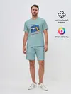 Мужской костюм с шортами / Friendship. Adventure time