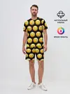 Мужской костюм с шортами / New Emoji