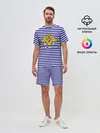 Мужской костюм с шортами / Тельняшка ВМФ