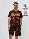 Мужской костюм с шортами / AC/DC