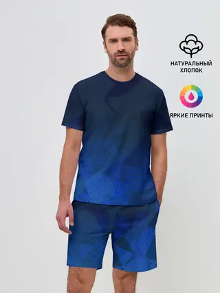 Мужской костюм с шортами / Blue Point