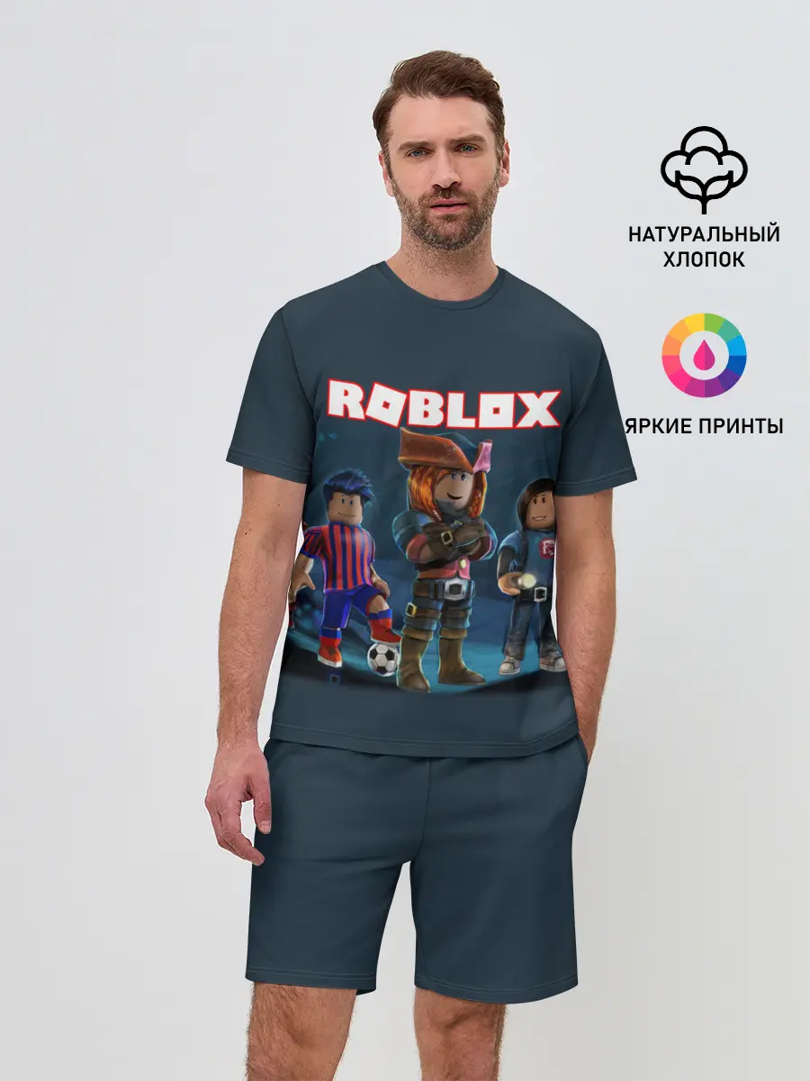 Мужской костюм с шортами / ROBLOX