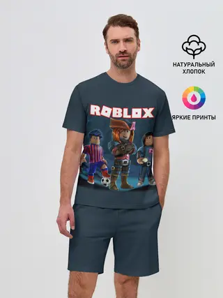 Мужской костюм с шортами / ROBLOX