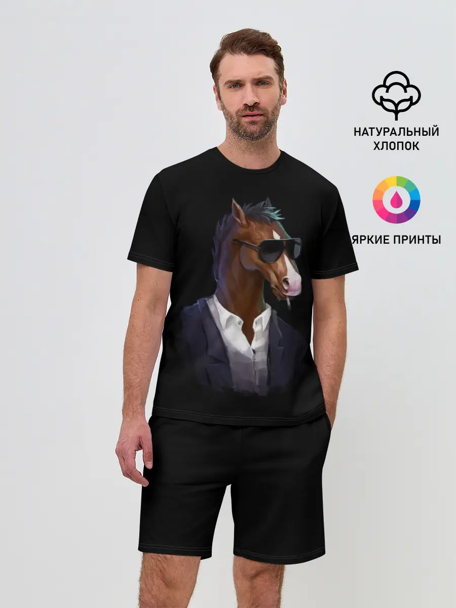 Мужской костюм с шортами / БоДжек Арт 2