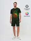 Мужской костюм с шортами / Медуза Горгона