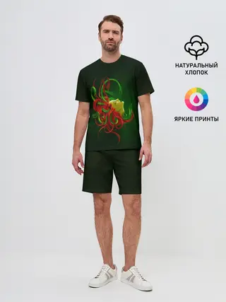 Мужской костюм с шортами / Медуза Горгона
