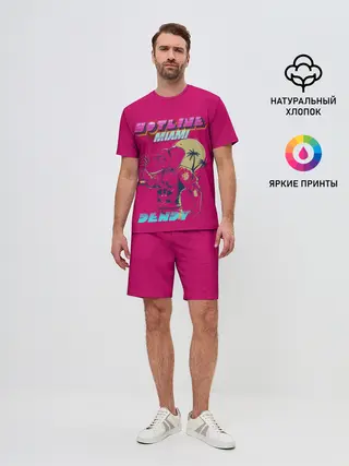 Мужской костюм с шортами / Hotline Miami