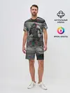 Мужской костюм с шортами / Космонавт
