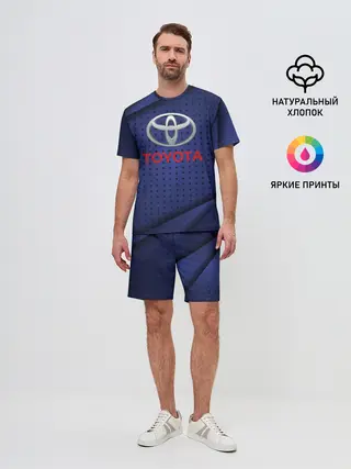 Мужской костюм с шортами / TOYOTA | ТОЕТА