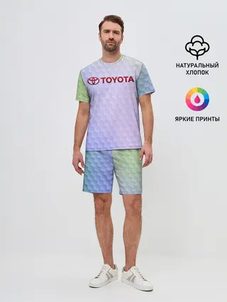 Мужской костюм с шортами / TOYOTA | ТОЕТА