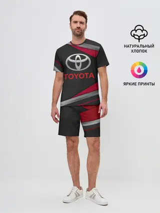Мужской костюм с шортами / TOYOTA | ТОЁТА