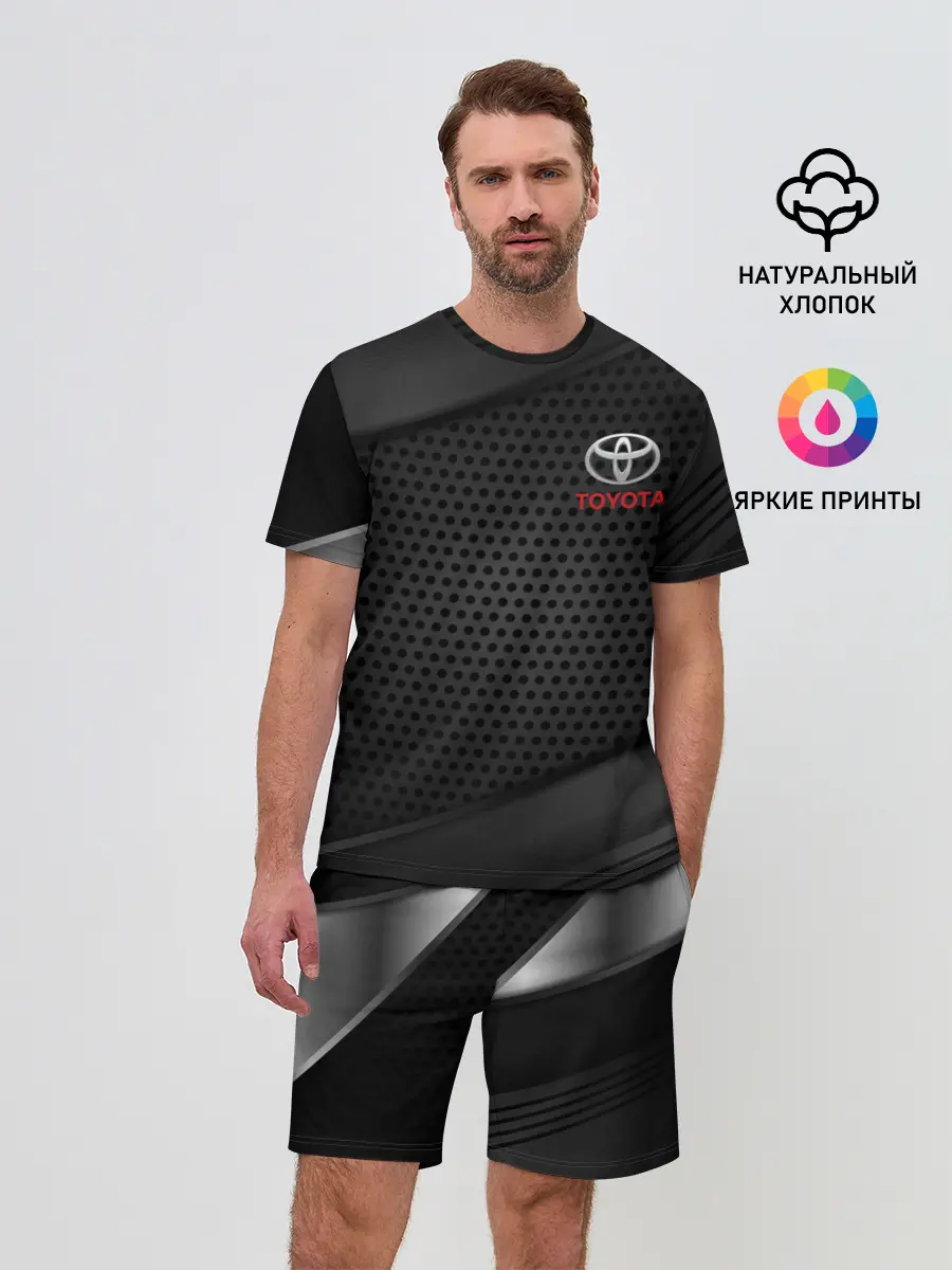 Мужской костюм с шортами / TOYOTA / ТОЕТА