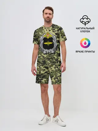 Мужской костюм с шортами / Войска связи