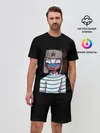 Мужской костюм с шортами / CountryHumans - Россия