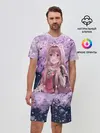Мужской костюм с шортами / Восхождение героя щита