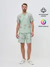 Мужской костюм с шортами / Алмазный арт