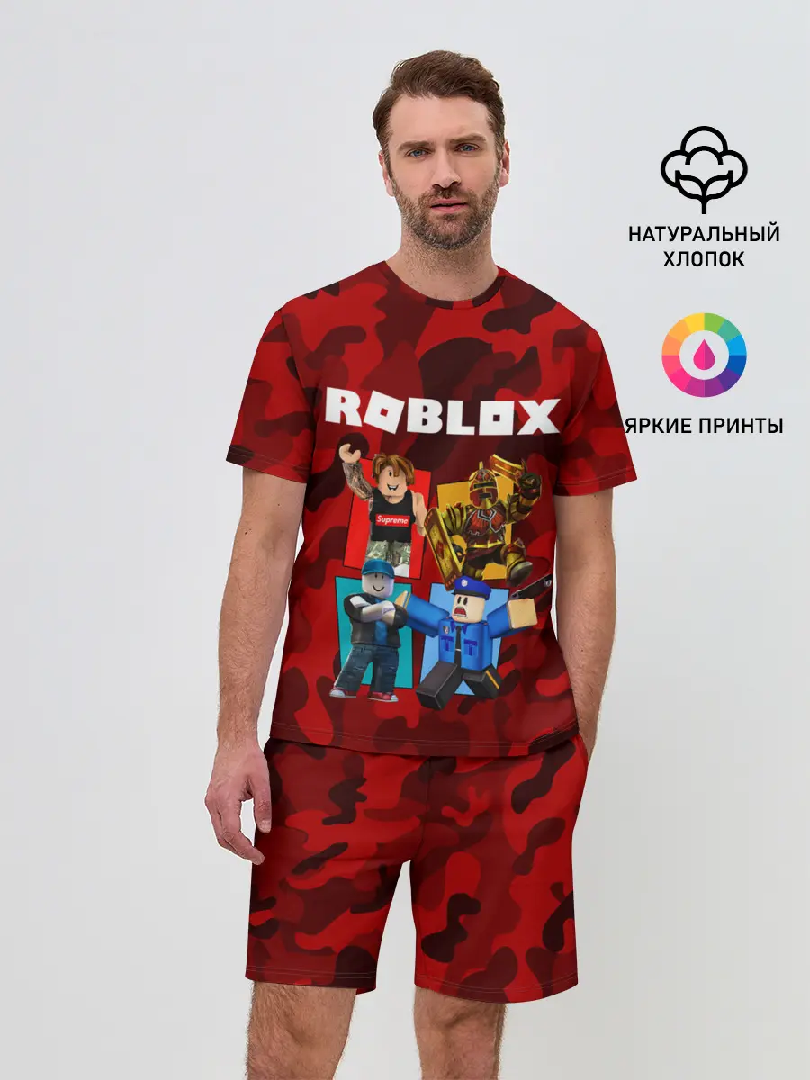 Мужской костюм с шортами / ROBLOX