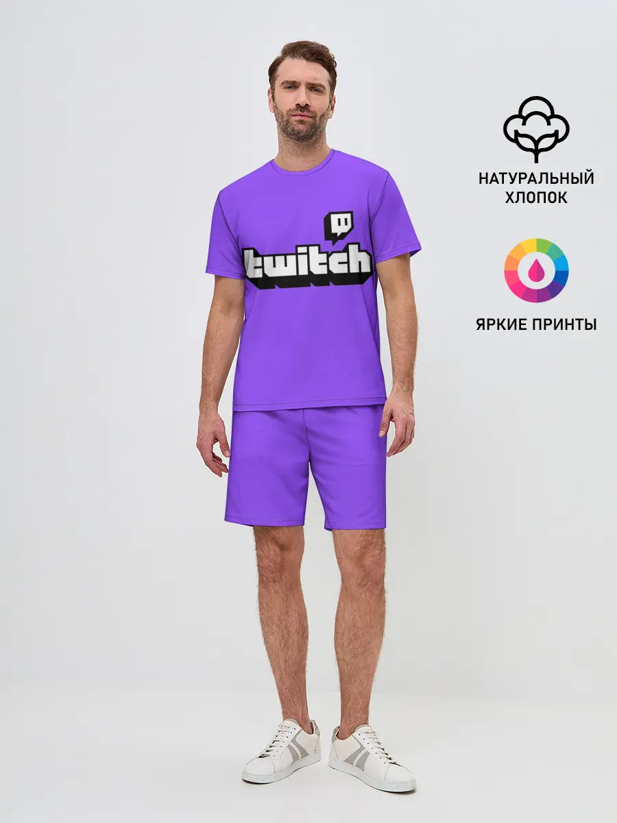 Мужской костюм с шортами / Twitch